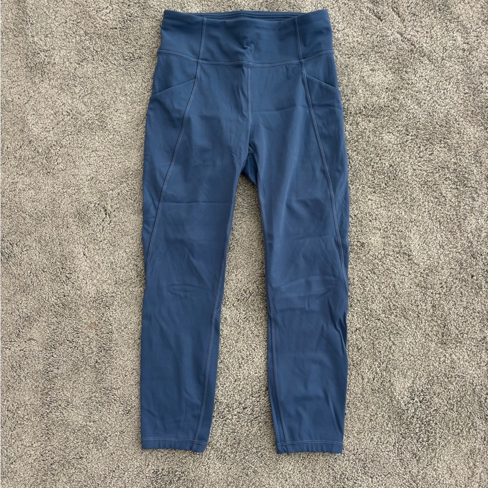 lululemon athletica Blue Capris